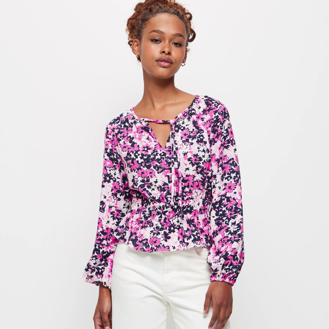 Petites Shirred Waist Top - Dannii Minogue | Target Australia