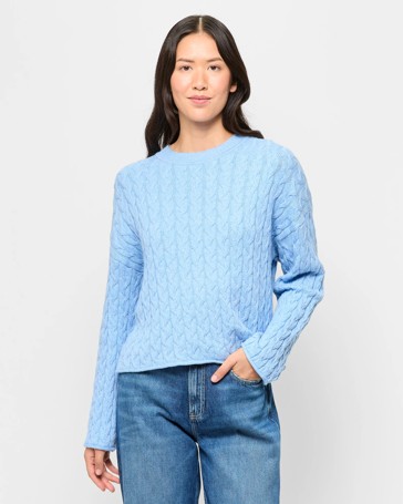 Cable Crew Neck Jumper