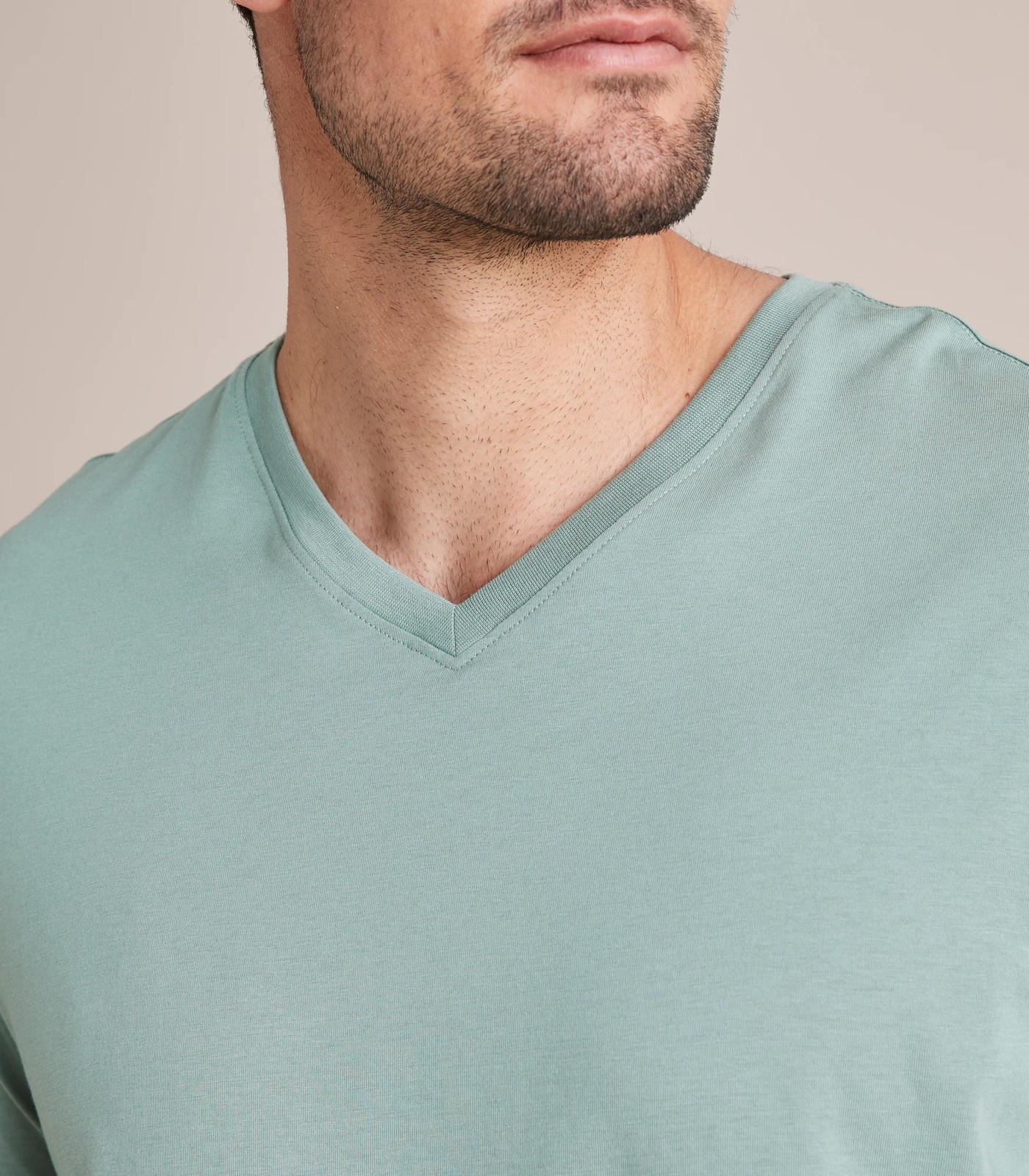 Organic Cotton V-Neck T-Shirt 6 of 6