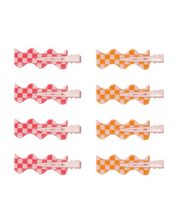 OXX Haircare 8 Piece Brunch Club Crease Free Clips