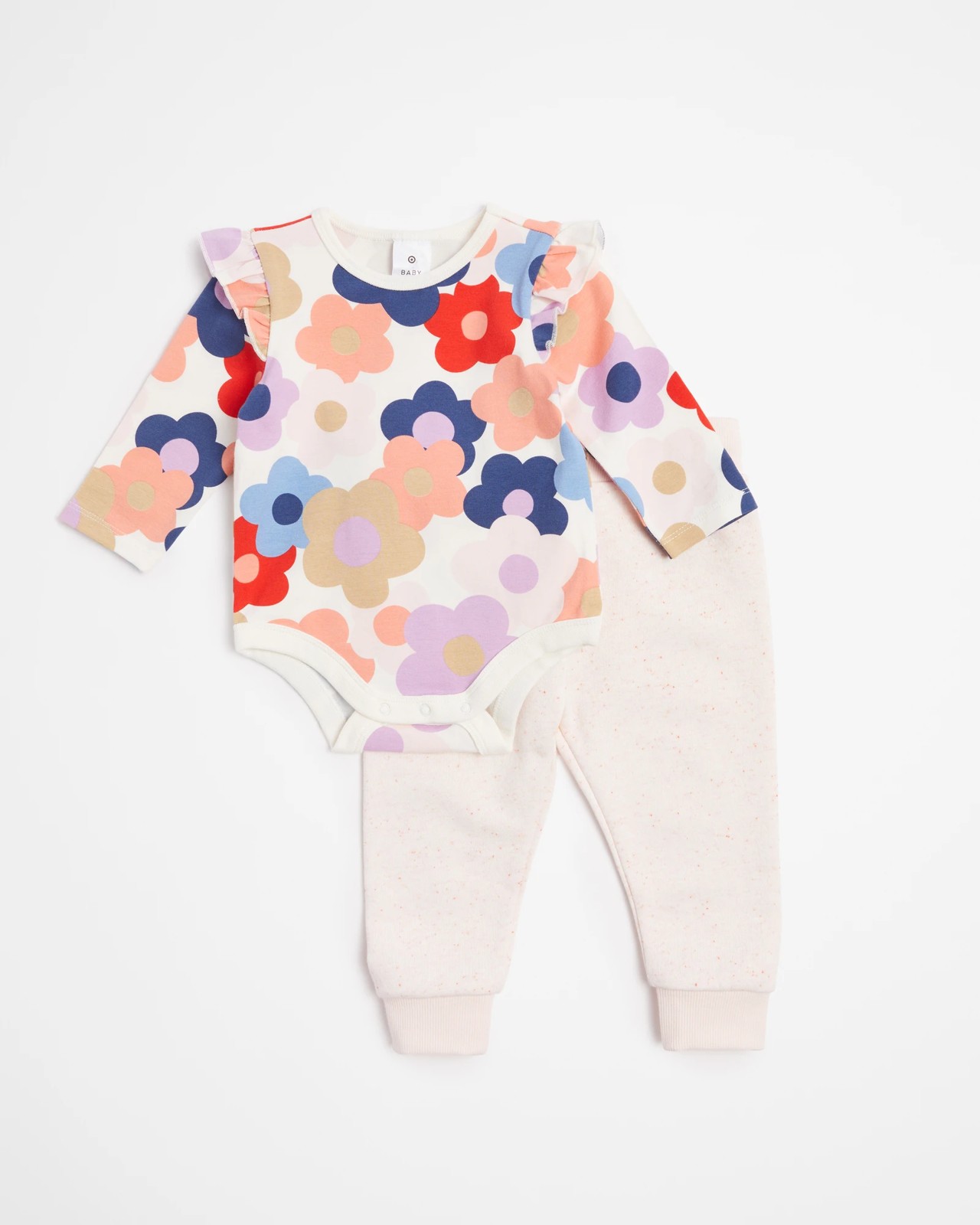 Baby Bodysuit & Trackpants Set 2 Piece 2 of 4