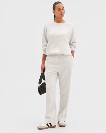 Australian Cotton Blend Fleece Sweat Top