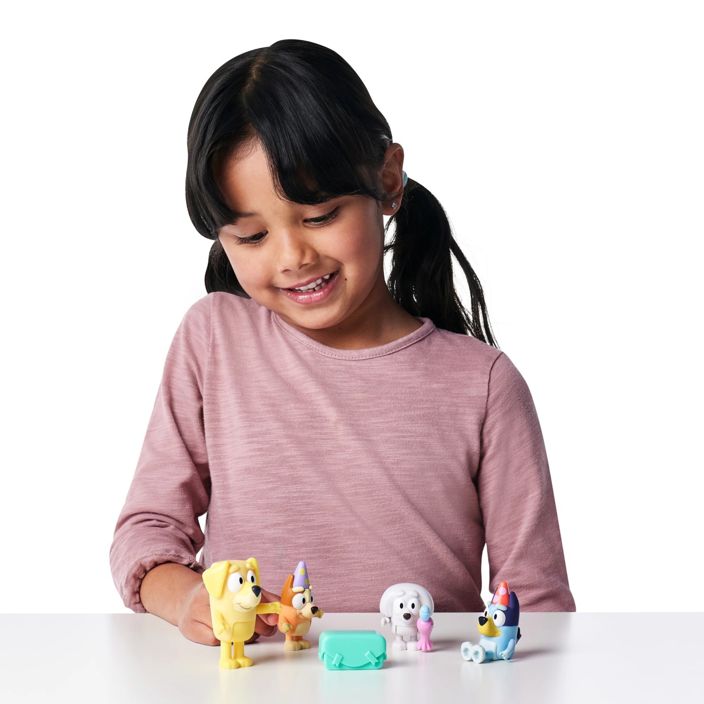 Bluey: 4 Pack Figure Set - Assorted* | Target Australia