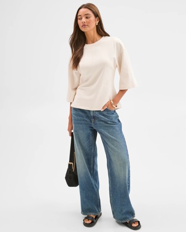 Lily Loves Australian Cotton Cinch Waist T-Shirt