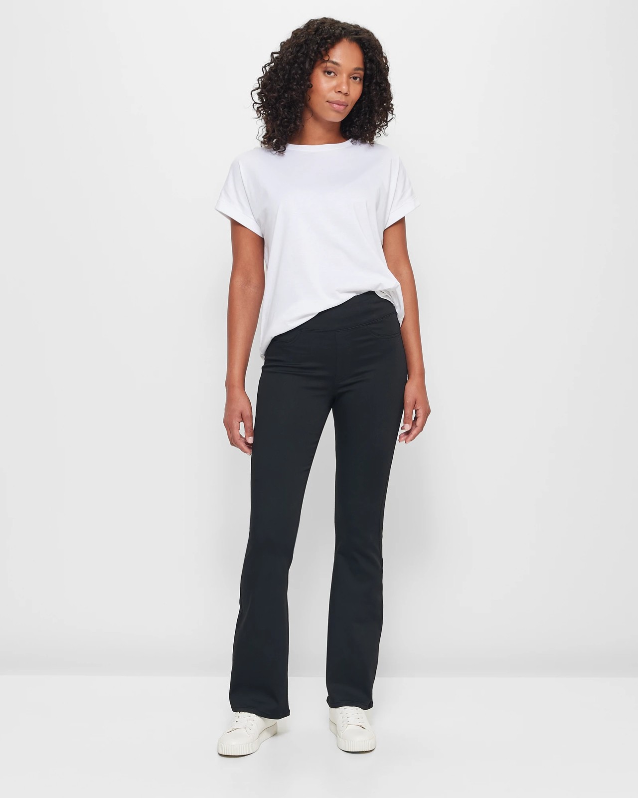 High Rise Full Length Flare Denim Jeggings | Target Australia