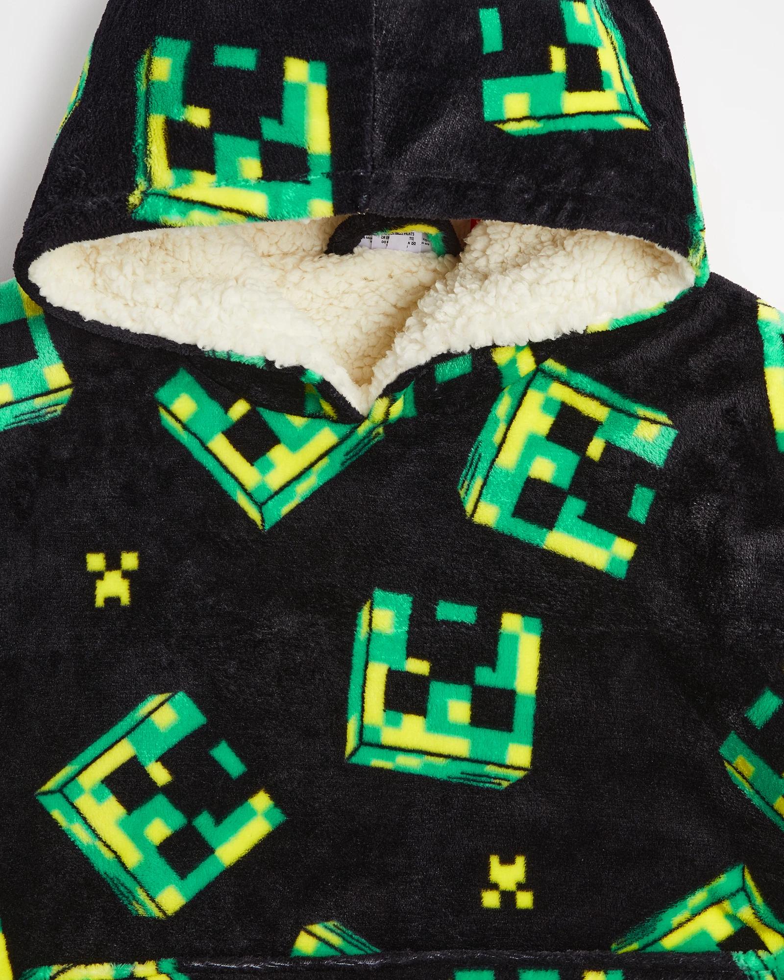 Minecraft Creeper Hoodie 4 5 6 7 8 10 12 14 16 Child Sweatshirt Jacket New