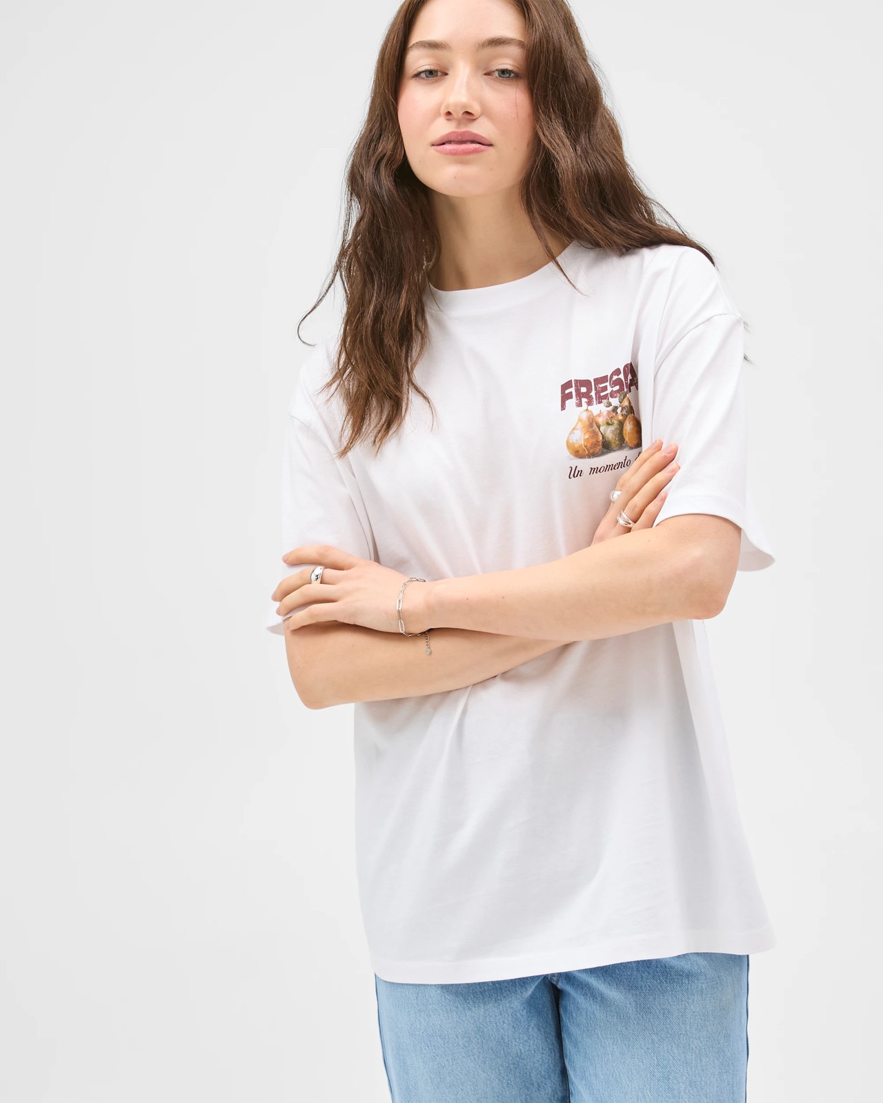  Lily Loves Australian Cotton Oversized Boyfriend T-Shirt 4 of 5