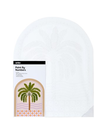 Anko Paint by Numbers - Arch Palm