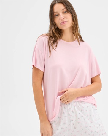 Bamboo Soft Comfort Pyjama Sleep T-Shirt