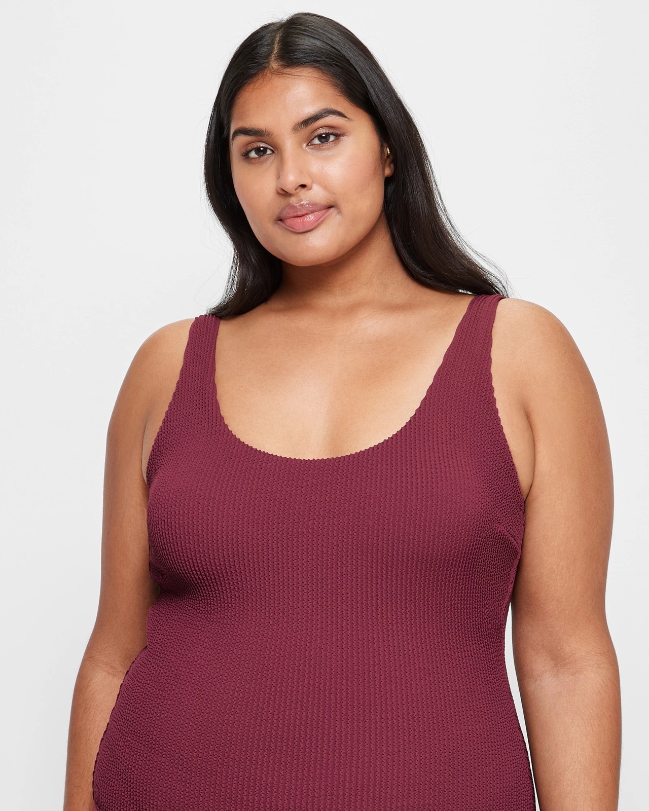 Crinkle One Piece Scoop Swim Bathers Target Australia