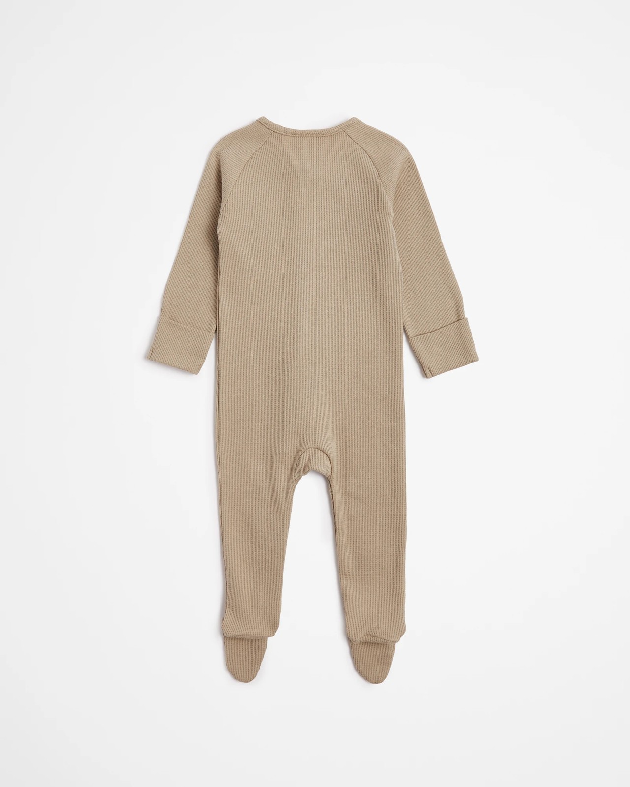 Baby Organic Cotton Waffle Zip Coverall 5 of 6