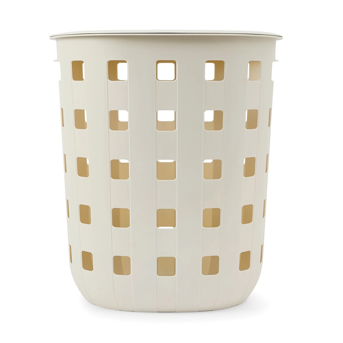 80L Trellis Laundry Hamper, Beige - Anko 2 of 5