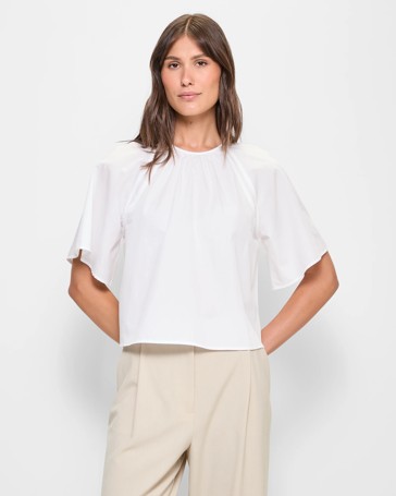 Australian Cotton Poplin Blouse