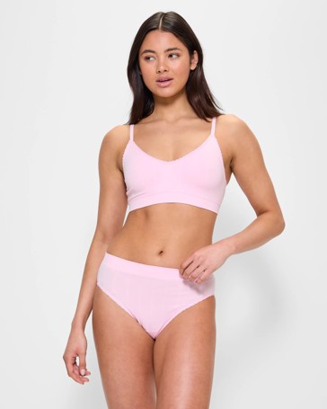 Pointelle Crop Top - Lily Loves