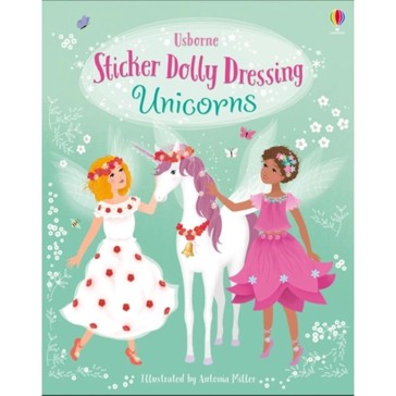 Sticker Dress Dolls Unicorns - Fiona Watt