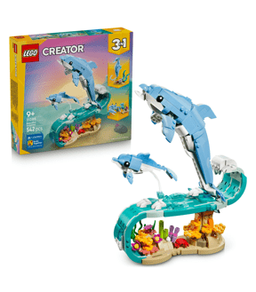LEGO® Creator 3 in 1 Sea Animals: Beautiful Dolphins 31385