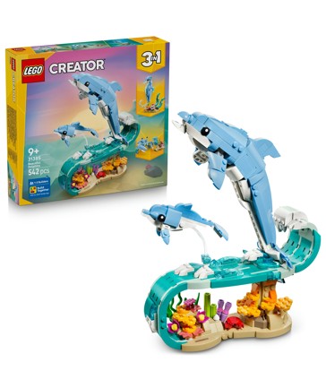 LEGO® Creator 3 in 1 Sea Animals: Beautiful Dolphins 31385