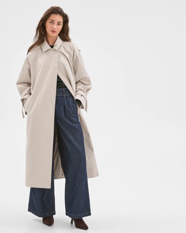 Petites Statement Trench Coat