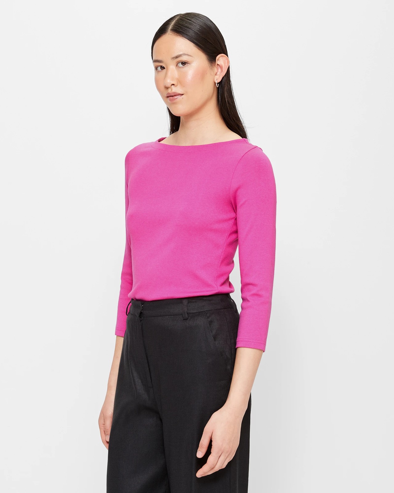 Isabel Boat Neck Top - Preview 3 of 5