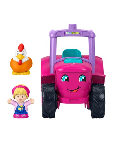 Fisher-Price Little People Barbie Tractor Musical Farm Truck
