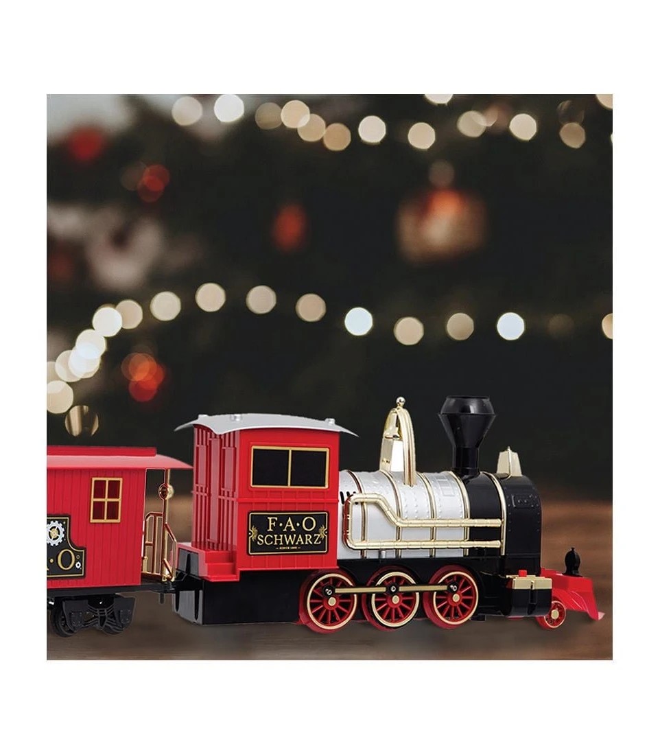 Fao schwarz 30 piece motorized best sale train set