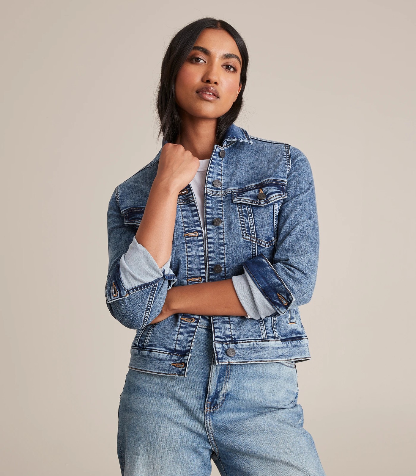 Target jeans hot sale jacket