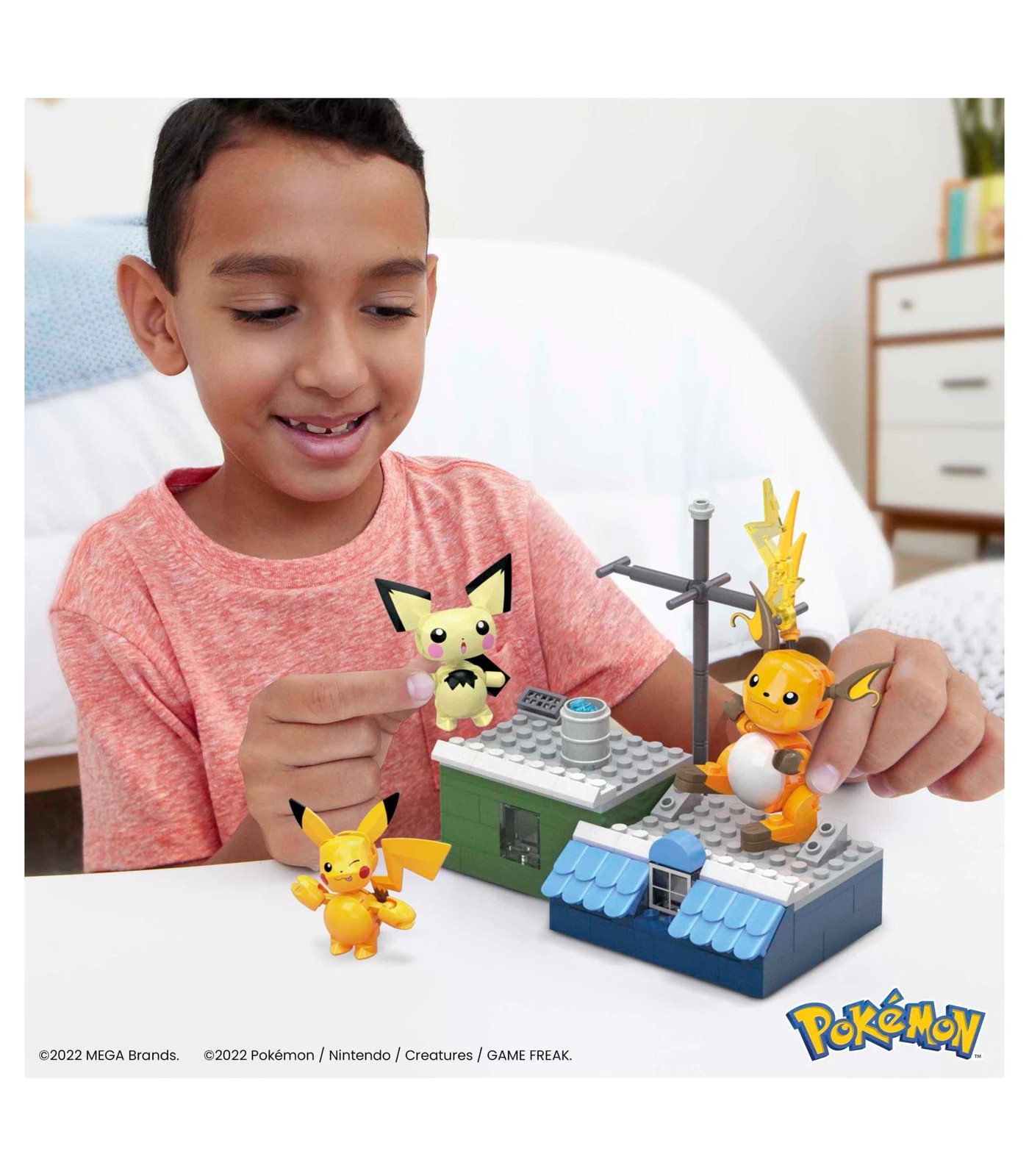 MEGA Construx Pokemon Pikachu Evolution Set