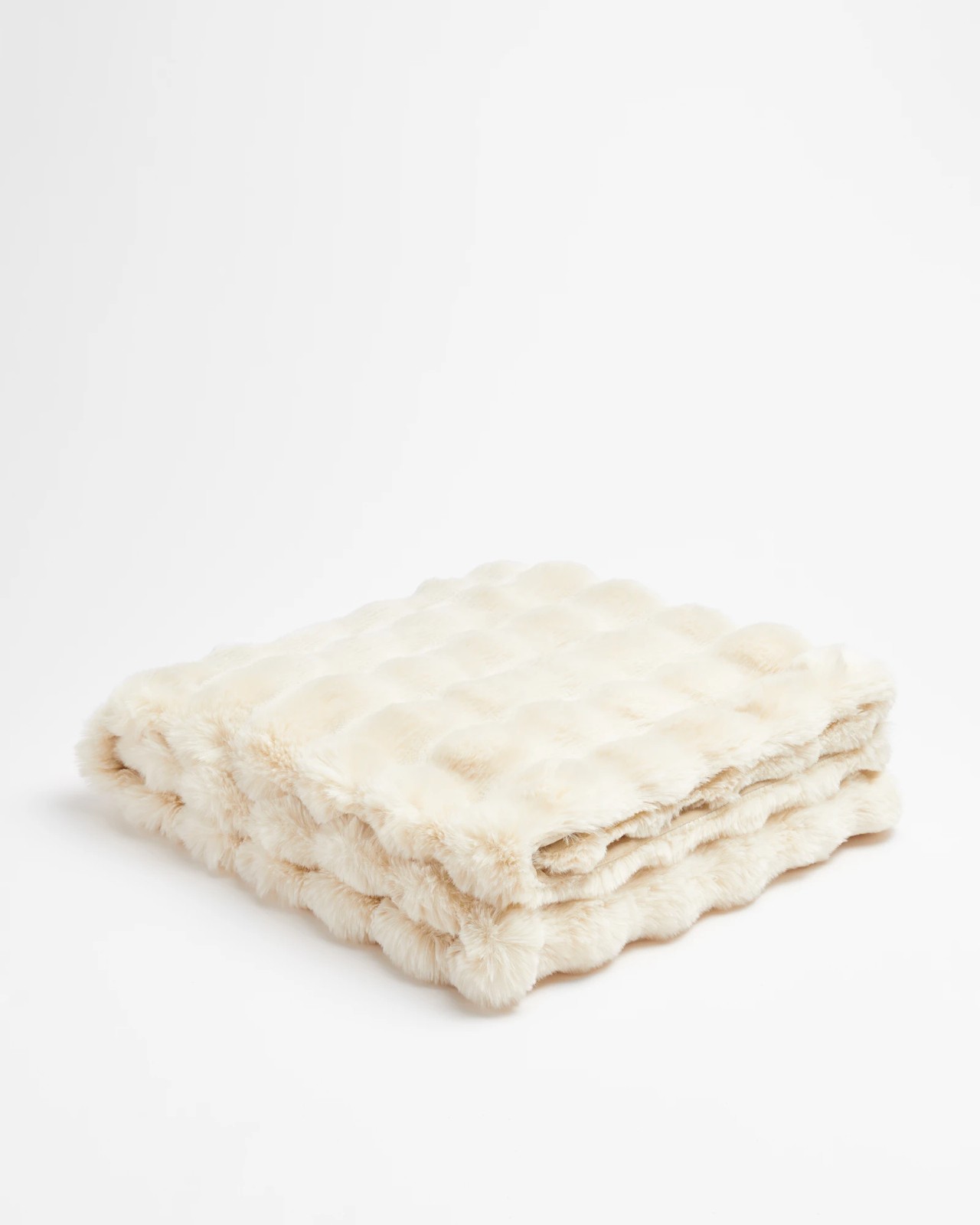 Textured Faux Fur Throw Aldo Target Australia