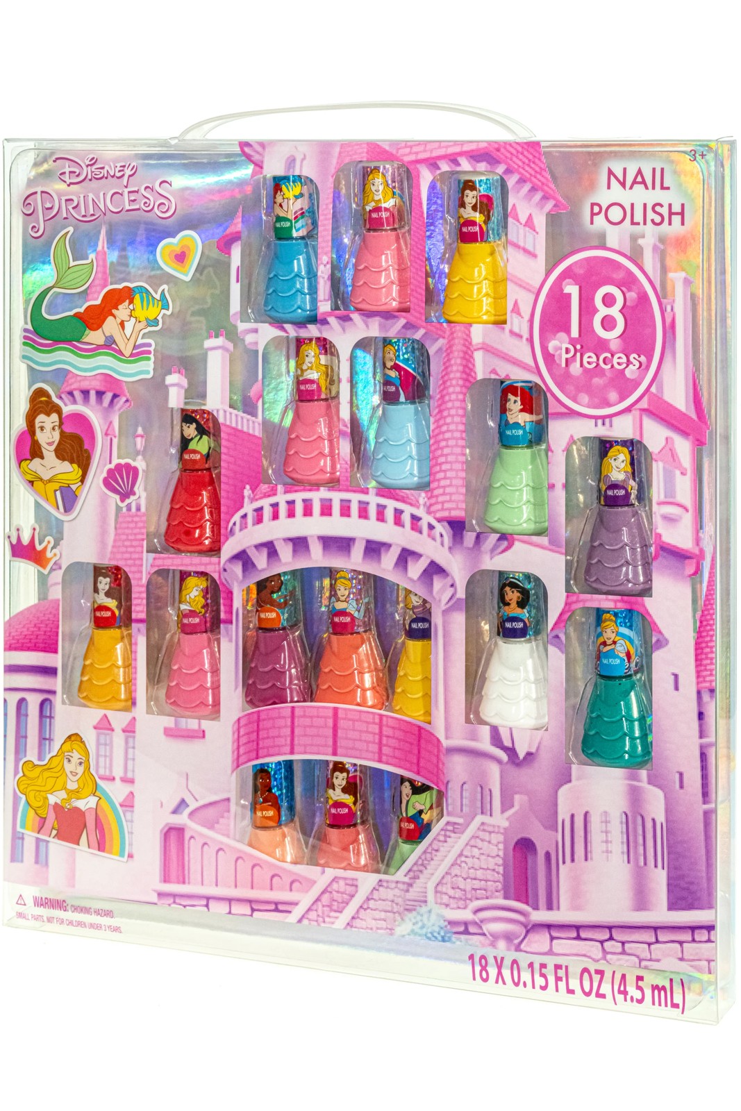 Disney Princess 18 Piece Nail Polish Set 5 of 5