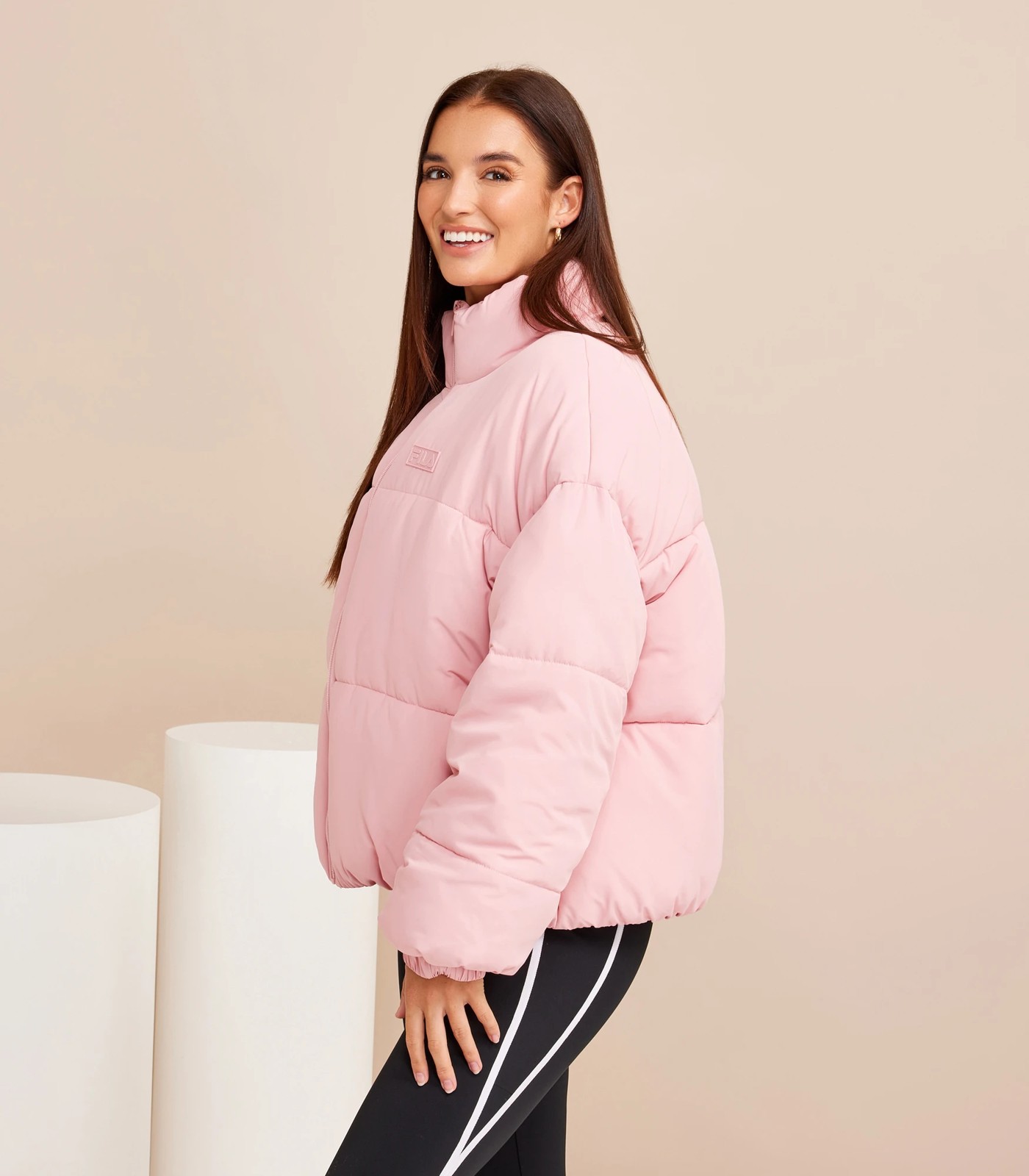 Fila on sale pink jacket