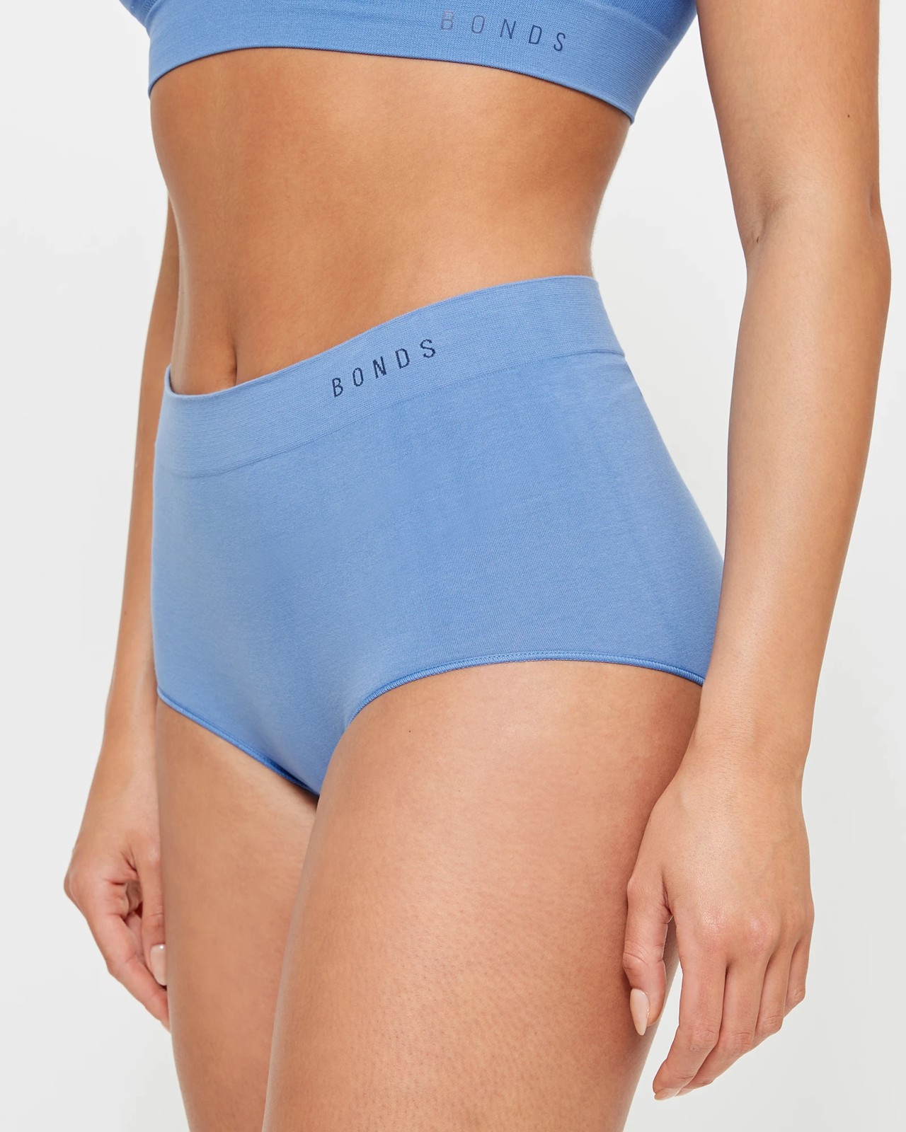 Bonds Seamless Full Briefs - Into The Blue