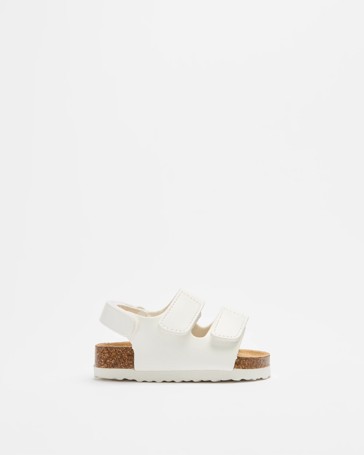 Baby Girls First Walker Moulded Cork Sandal