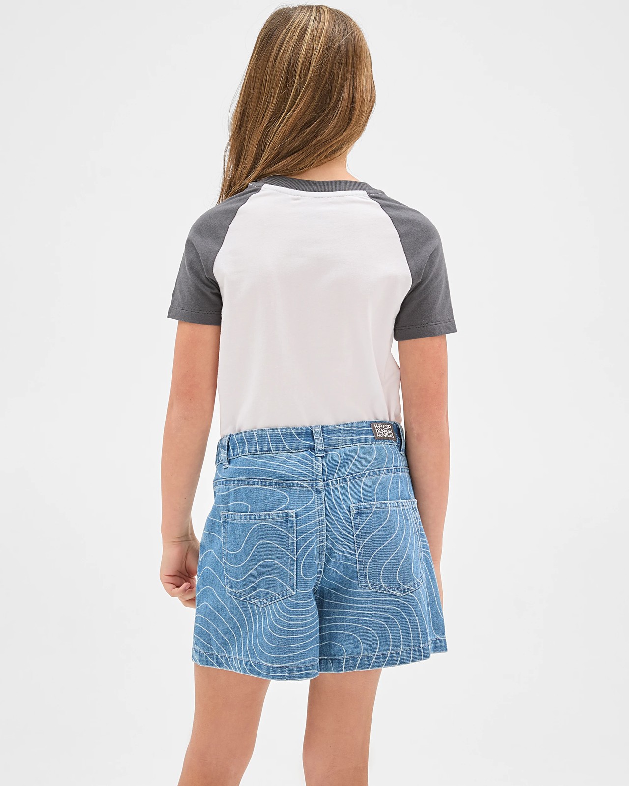 Licensed KPop Demon Hunters Denim Shorts 5 of 5
