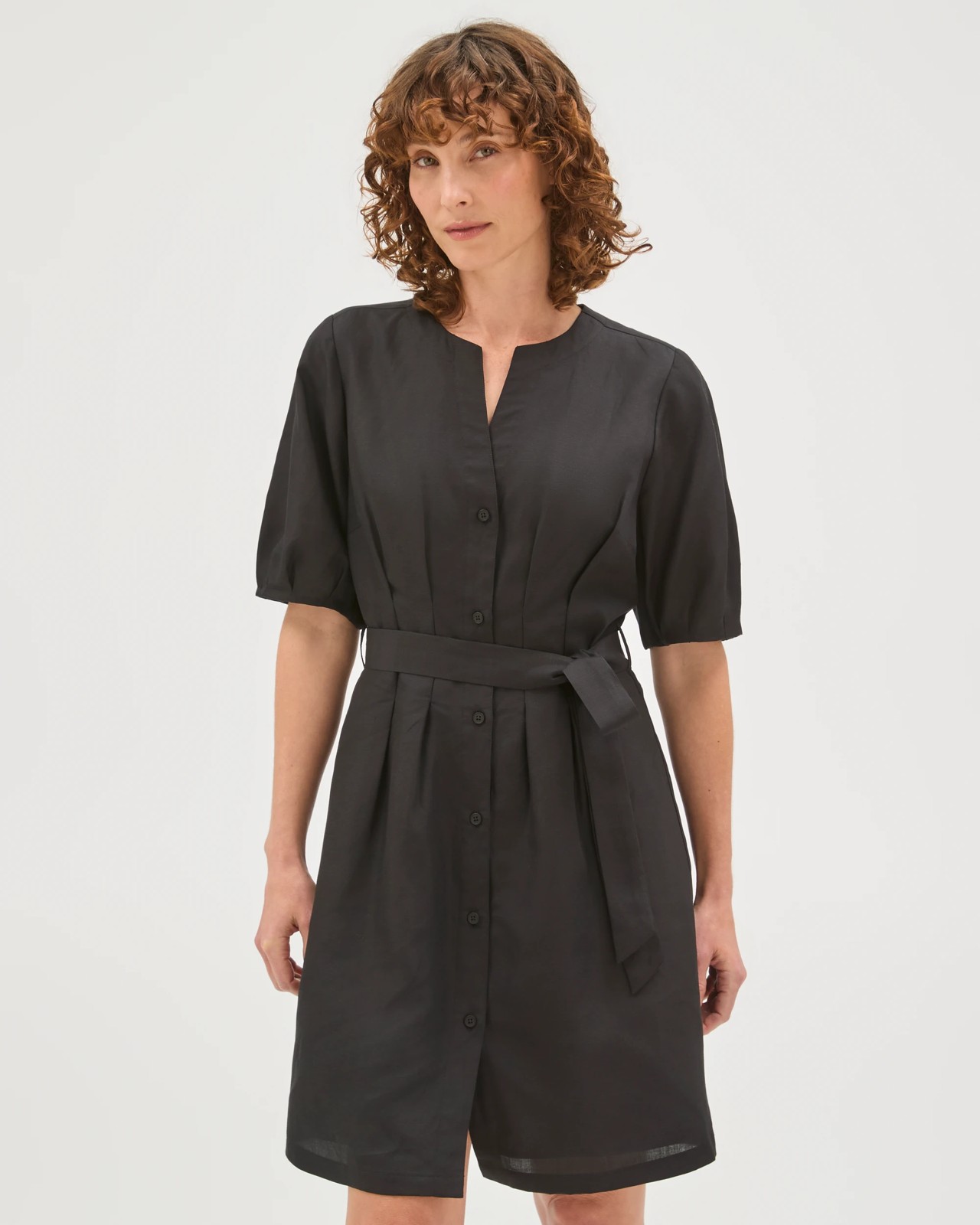 Preview Kylie Seam Mini Dress - Black 2 of 5