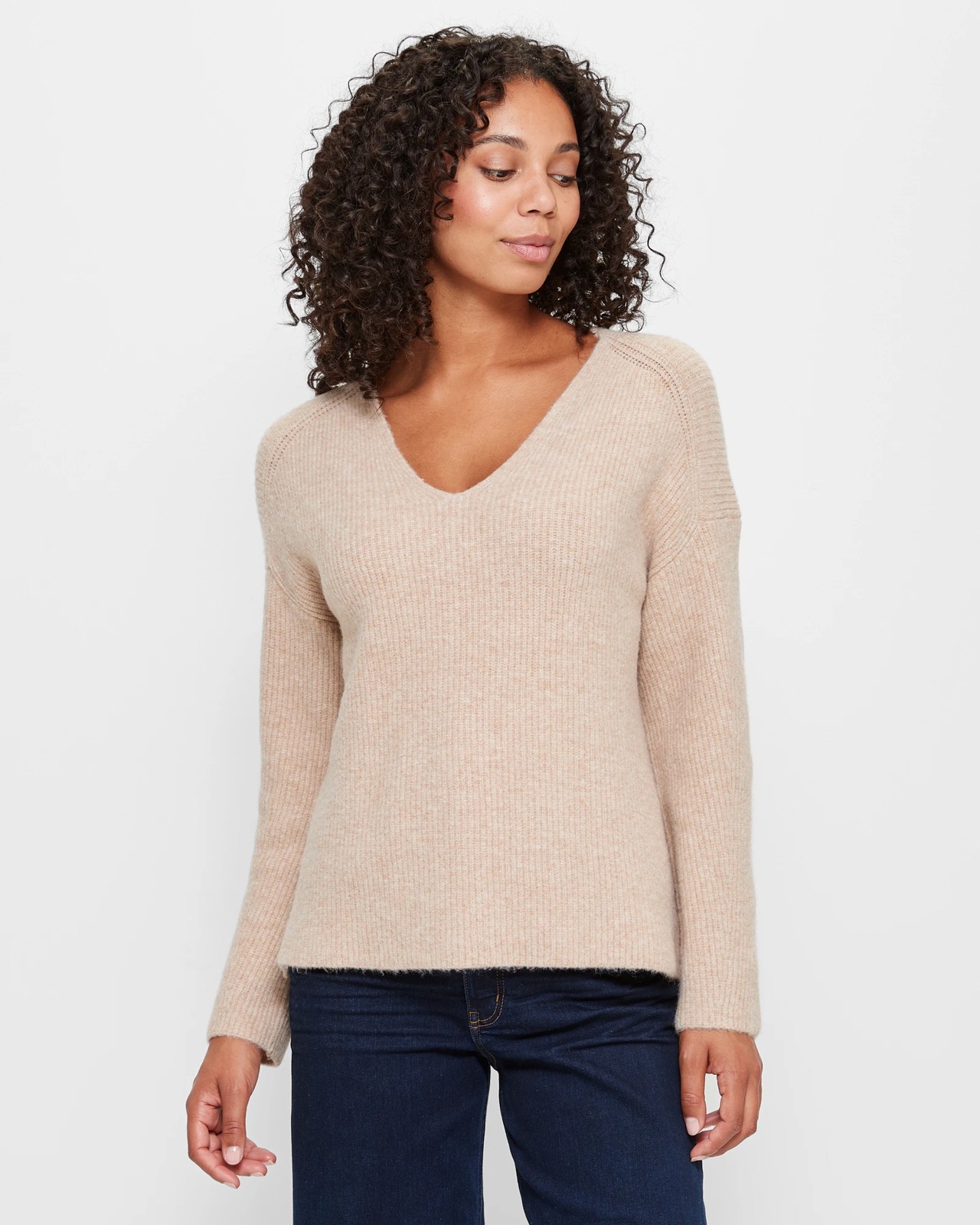 Super Soft V-Neck Jumper | Target Australia