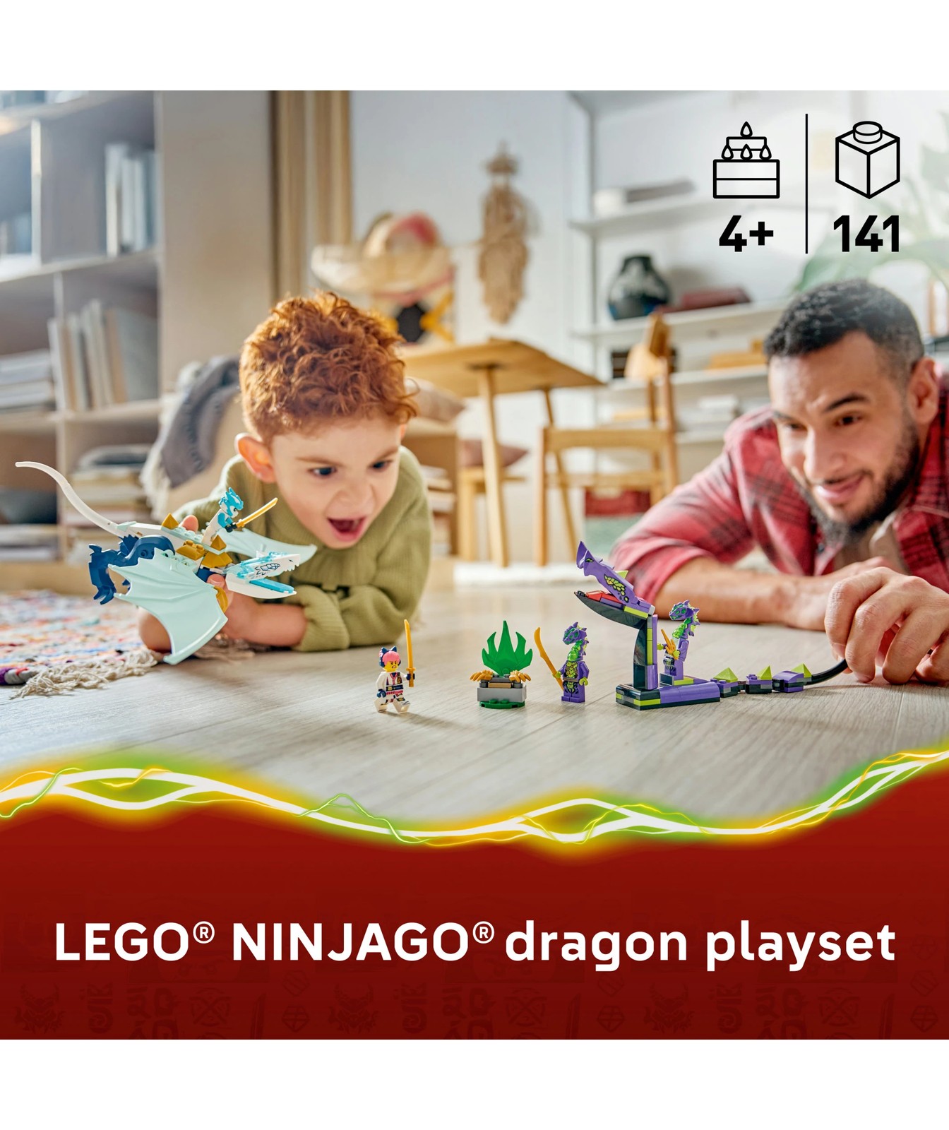 LEGO® NINJAGO Zane's Ice Dragon Battle 71865 2 of 5