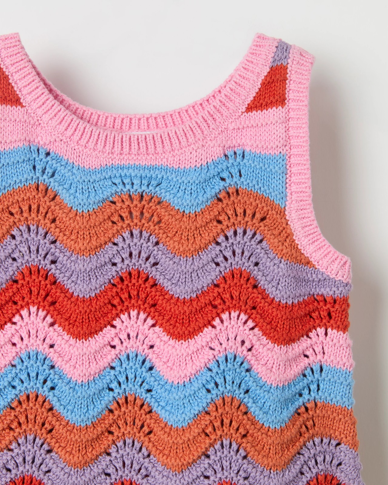 Baby Organic Cotton Crochet Top & Shorts Set 5 of 6