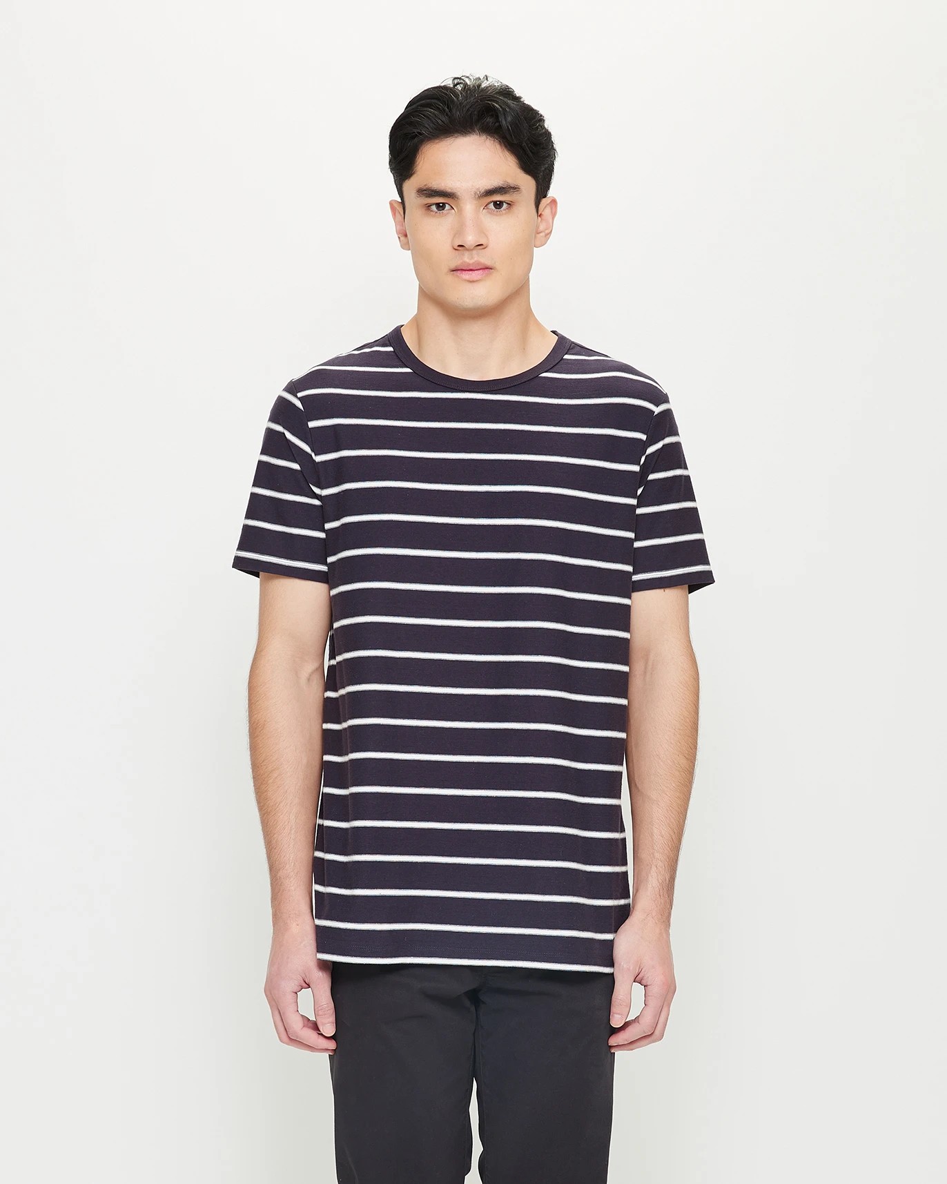 Striped Crew T-Shirt | Target Australia