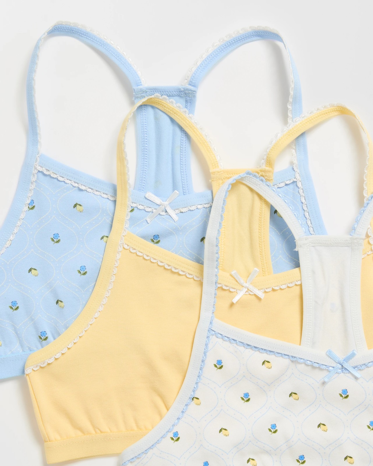 Maxx Bamboo 3 Pack Older Girls Crop Tops 2 of 2