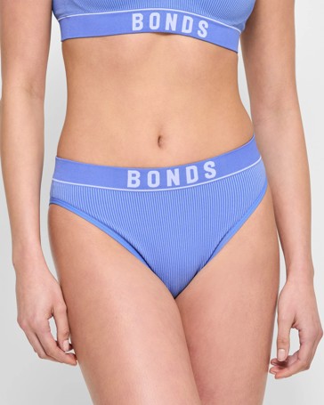 Retro Rib Hi Bikini Briefs - Bonds