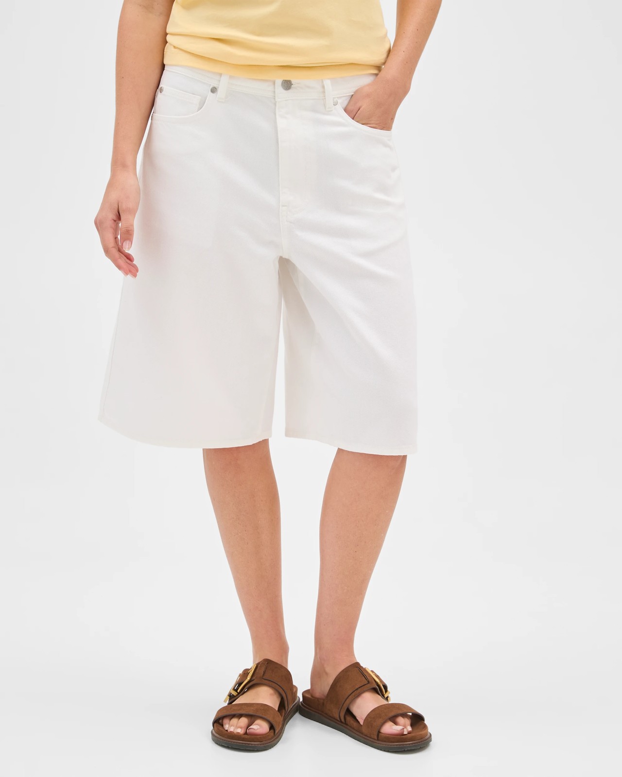 Airloom A-Line Bermuda Denim Shorts 3 of 6