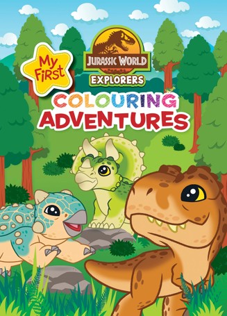 Jurassic World Explorers: My First Colouring Adventures - Book
