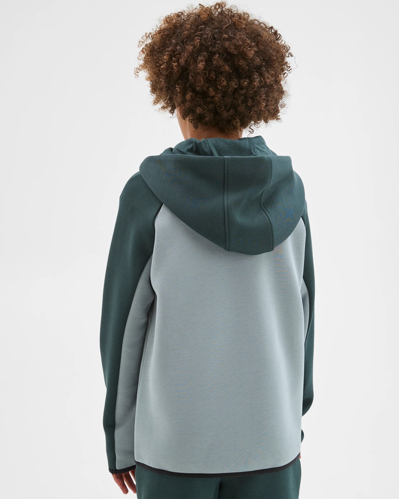 Active Australian Cotton Blend Zip Through Hoodie - Green 4 of 6