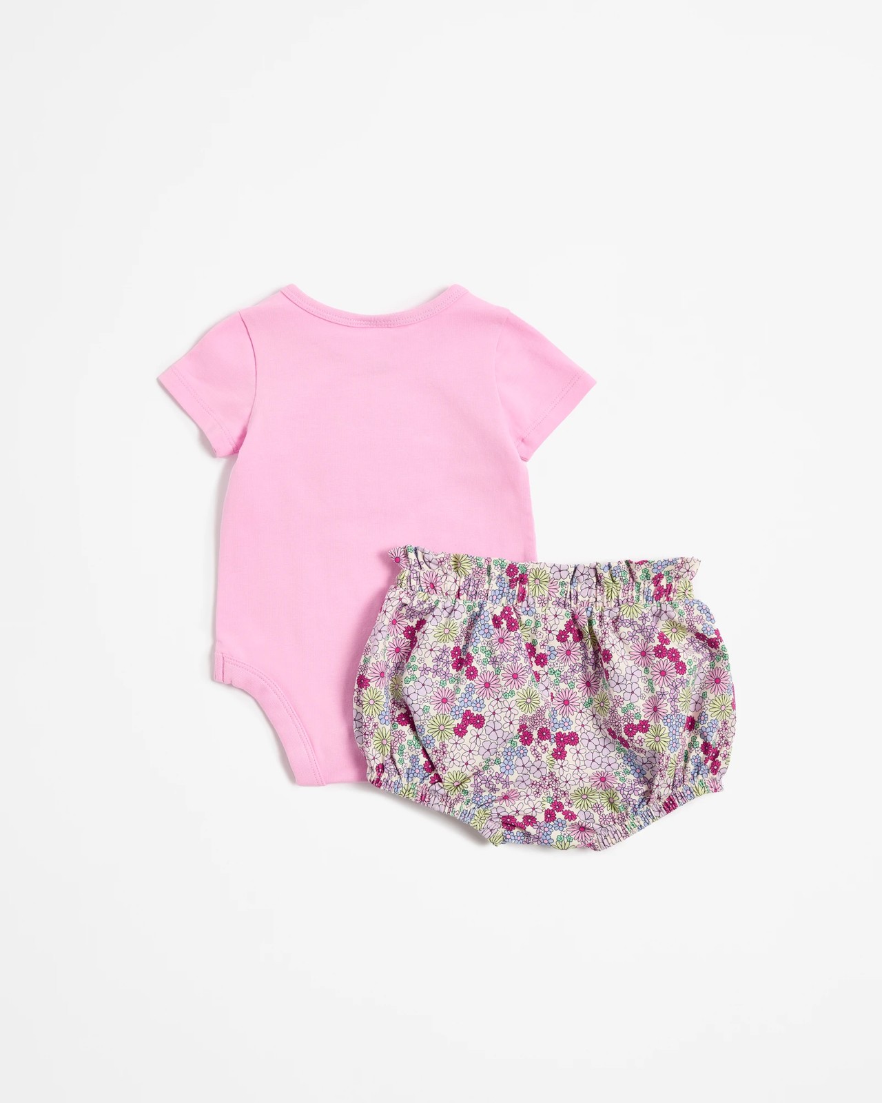 Pink Kmart Bodysuit Baby Baby Organic Cotton Bodysuit Shorts Set