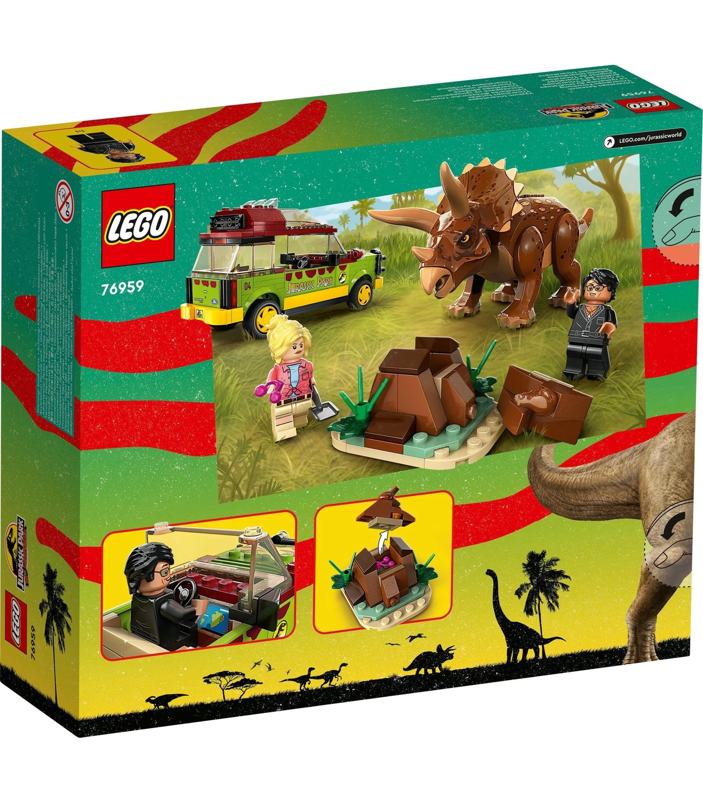 Lego jurassic world deals triceratops