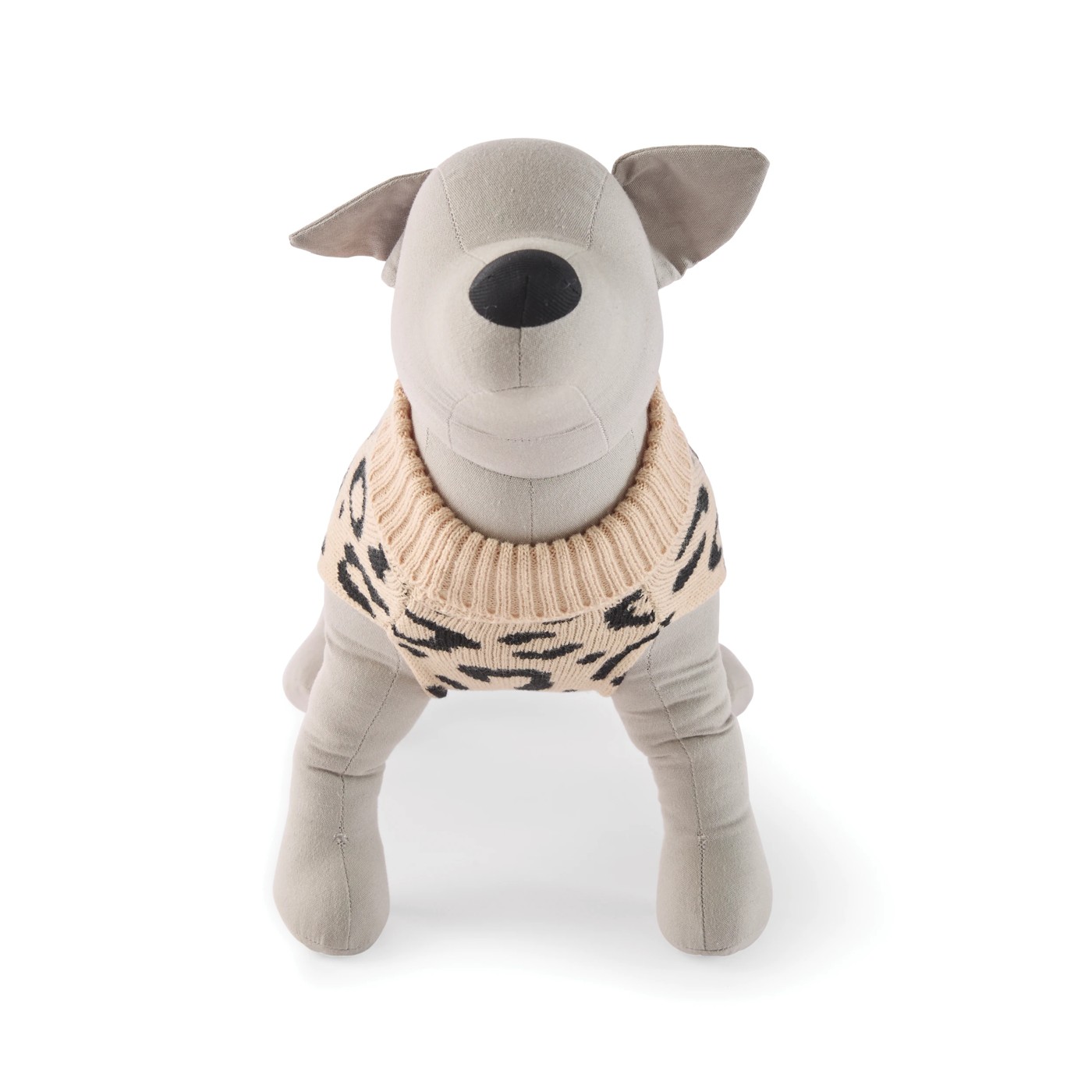 Anko Pet Leopard Knit Jumper - Medium 4 of 5