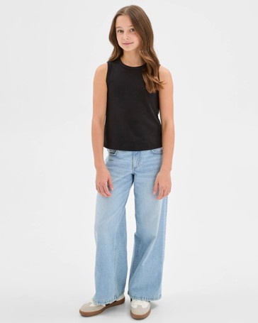 Australian Cotton Essential Interlock Tank Top
