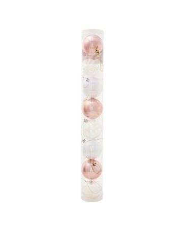 Anko 8 Pack 8cm Whimsy Baubles