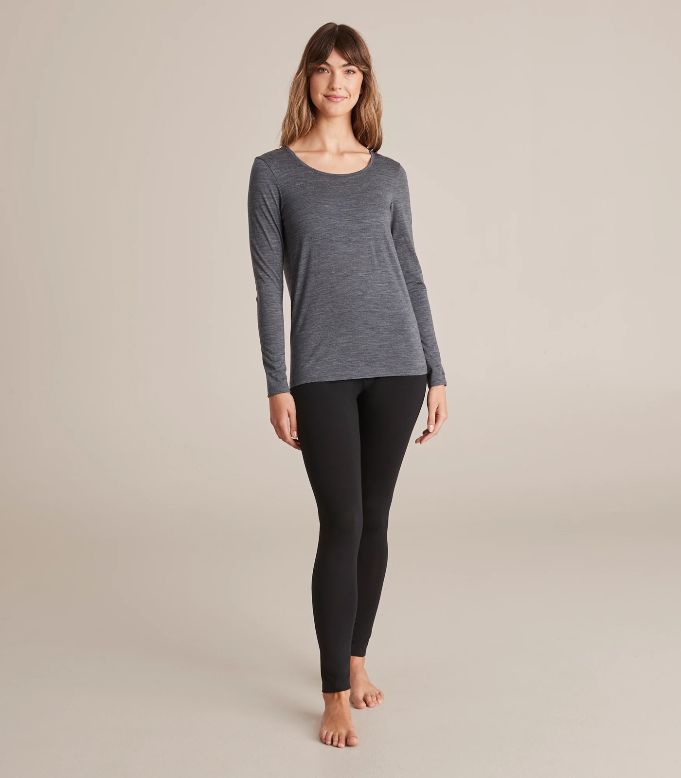 Extra Fine Australian Merino Wool Thermal Long Johns; Style: LLJ42471