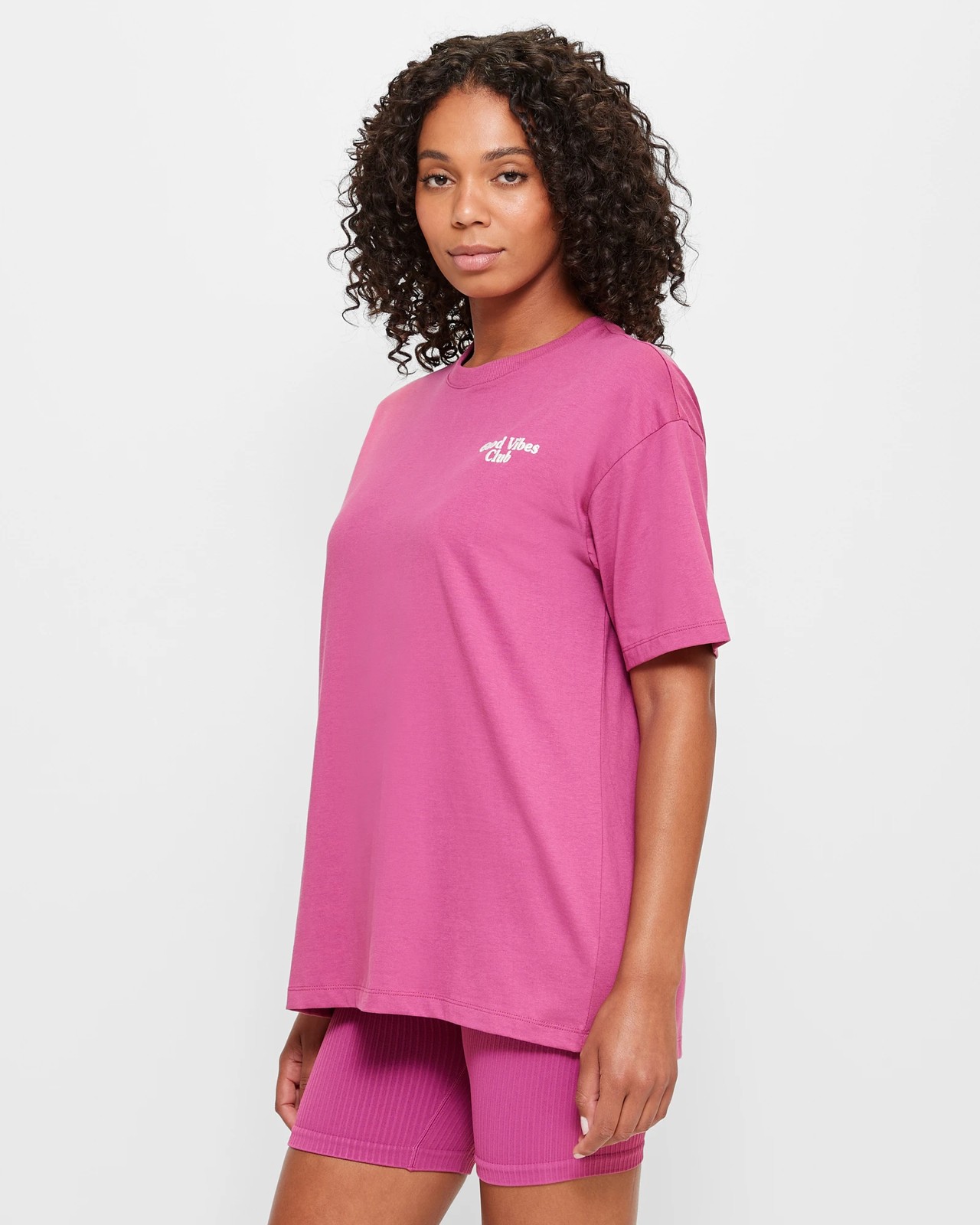 Active Oversized Jersey T-Shirt - Dusty Berry | Target Australia